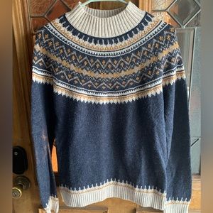 Women’s Fat Face mock neck sweater